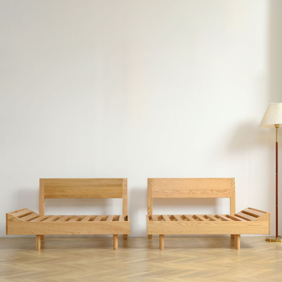 Cloud Sofa, L240-L300, Oak Cloud Sofa, L240-L300, Oak